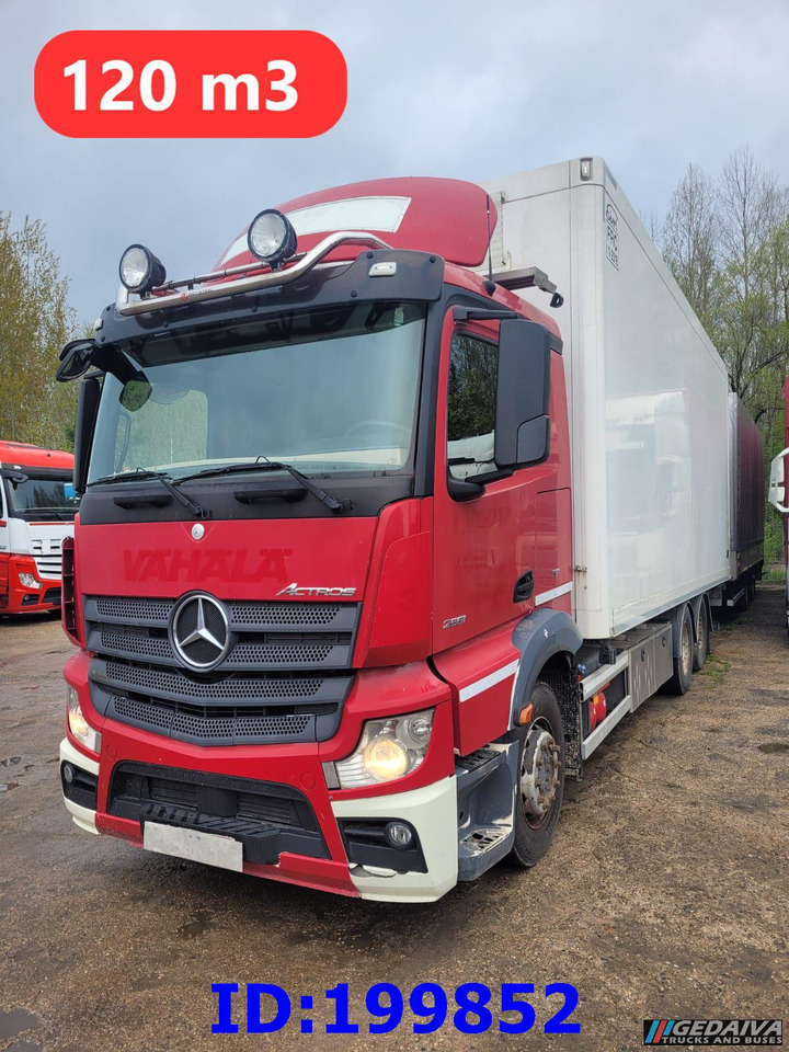 MERCEDES-BENZ Actros 2551 6x2 Euro5 + tilt trailer - Грузовик с закрытым кузовом: фото 5 MERCEDES-BENZ Actros 2551 6x2 Euro5 + tilt trailer - Грузовик с закрытым кузовом: фото 5