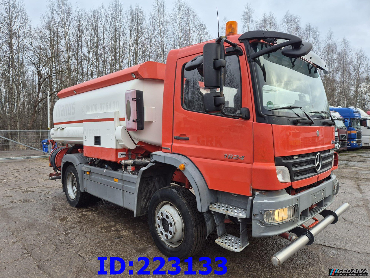 MERCEDES-BENZ Atego 1624 - 4X4 - Water tank - Euro5 - Грузовик-цистерна: фото 4 MERCEDES-BENZ Atego 1624 - 4X4 - Water tank - Euro5 - Грузовик-цистерна: фото 4