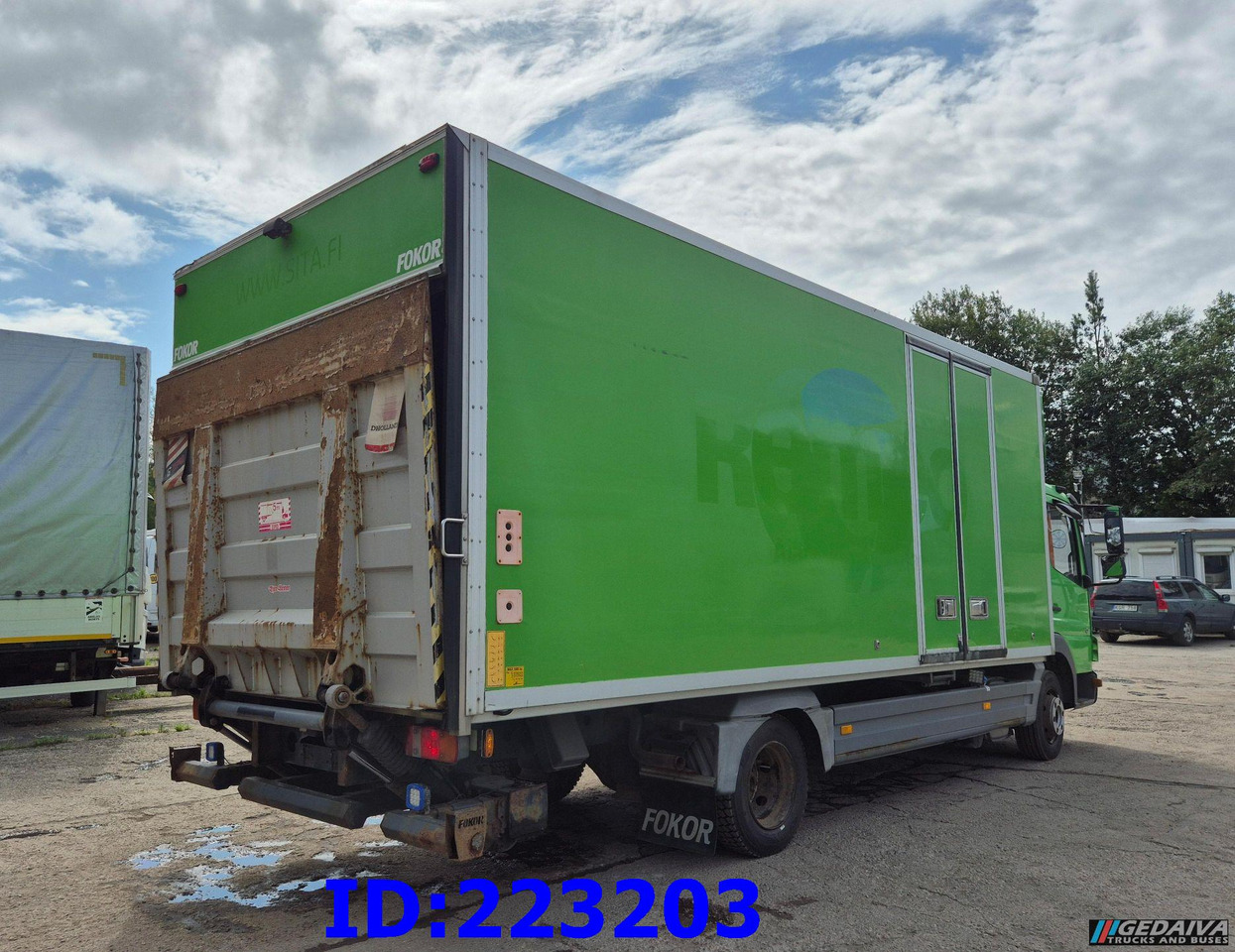 MERCEDES-BENZ Atego 818 4x2 Euro5 Manual - Грузовик с закрытым кузовом: фото 5 MERCEDES-BENZ Atego 818 4x2 Euro5 Manual - Грузовик с закрытым кузовом: фото 5