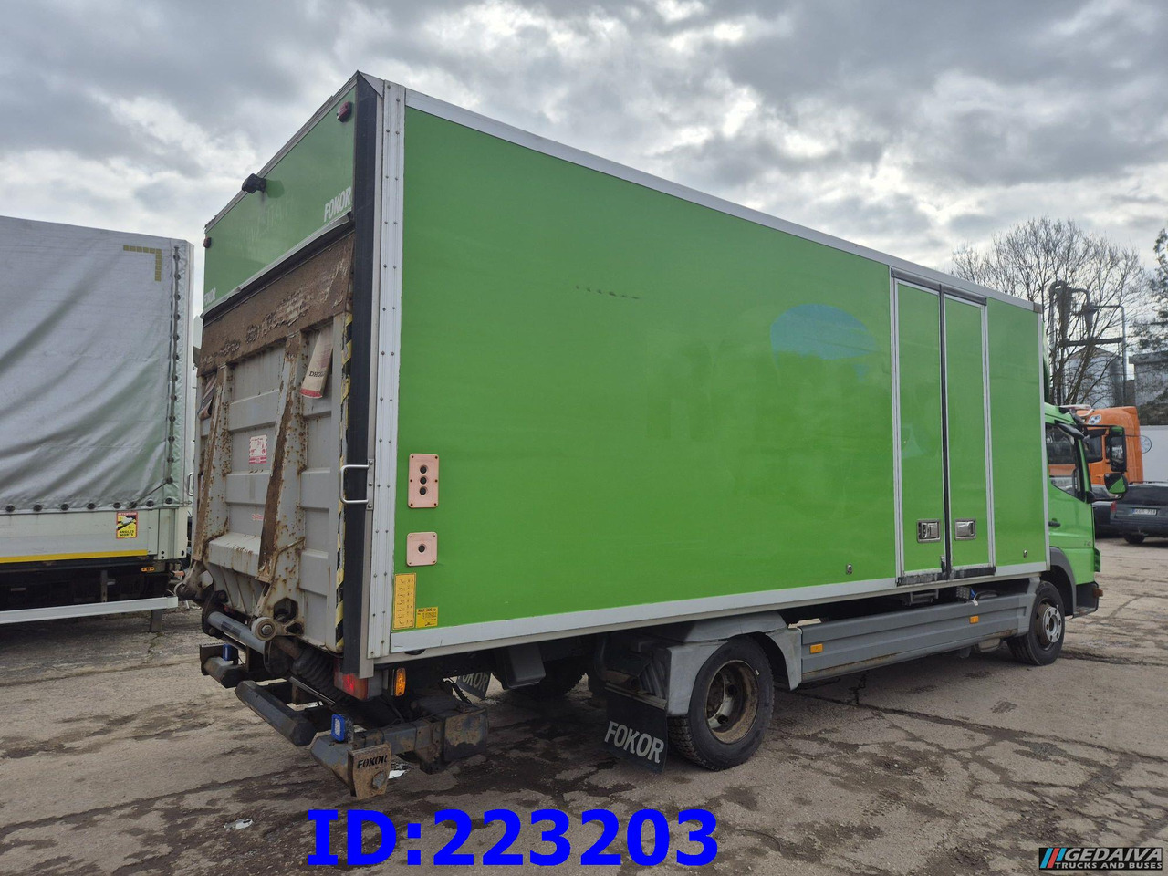 MERCEDES-BENZ Atego 818 4x2 Euro5 Manual - Грузовик с закрытым кузовом: фото 5 MERCEDES-BENZ Atego 818 4x2 Euro5 Manual - Грузовик с закрытым кузовом: фото 5