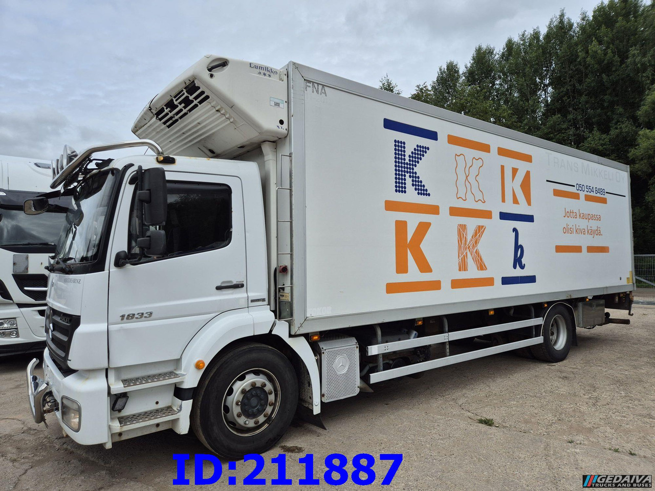 MERCEDES-BENZ Axor 1833 - Manual - Рефрижератор: фото 1 MERCEDES-BENZ Axor 1833 - Manual - Рефрижератор: фото 1