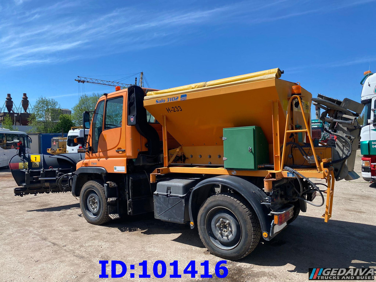 MERCEDES-BENZ Unimog U300 4X4 - Снегоуборочная машина: фото 4 MERCEDES-BENZ Unimog U300 4X4 - Снегоуборочная машина: фото 4