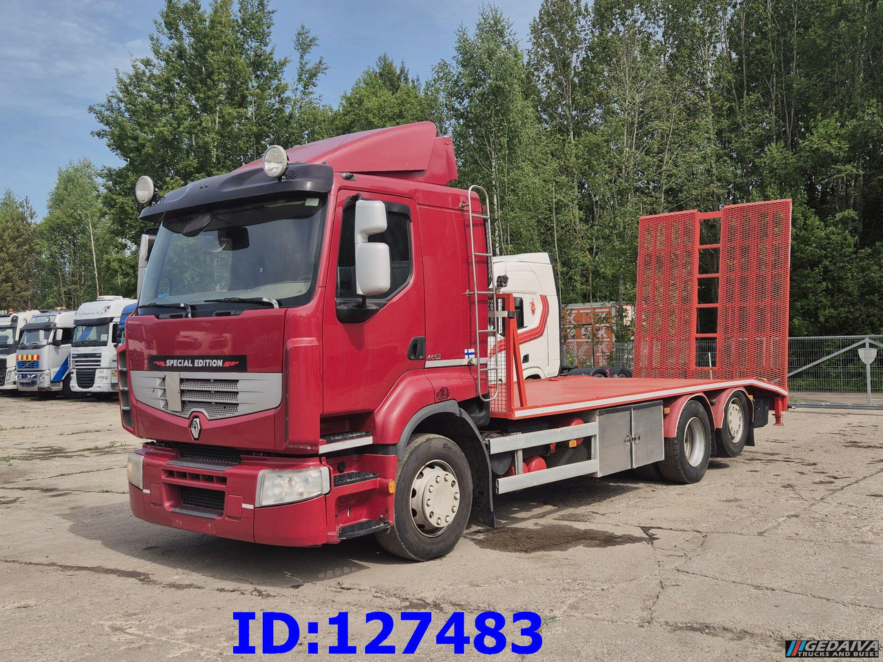 RENAULT Premium 460 6x2 (Steering axel) Euro5 - Грузовик бортовой/ Платформа: фото 1 RENAULT Premium 460 6x2 (Steering axel) Euro5 - Грузовик бортовой/ Платформа: фото 1