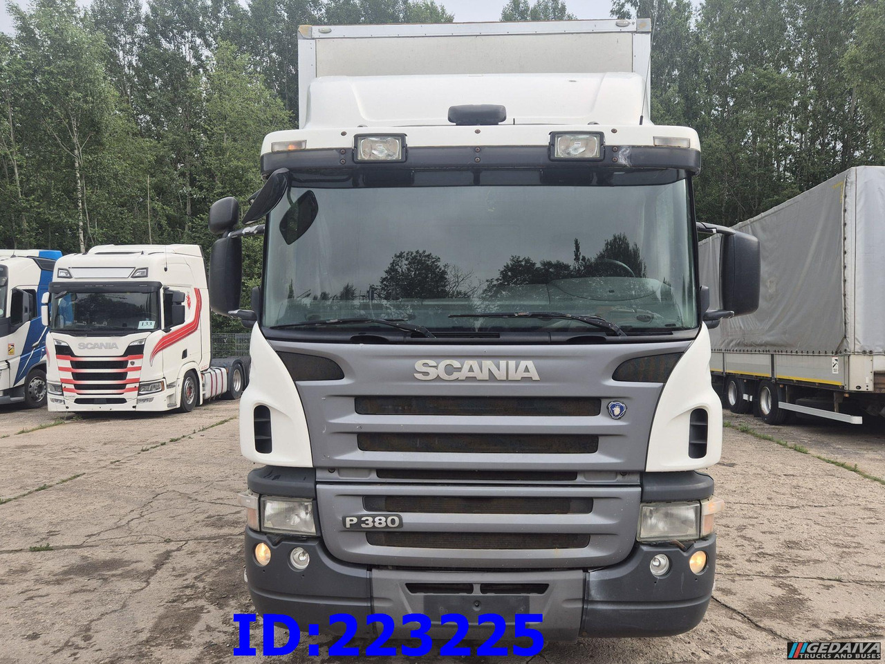 SCANIA P380 6x2 Open side box - Грузовик с закрытым кузовом: фото 2 SCANIA P380 6x2 Open side box - Грузовик с закрытым кузовом: фото 2