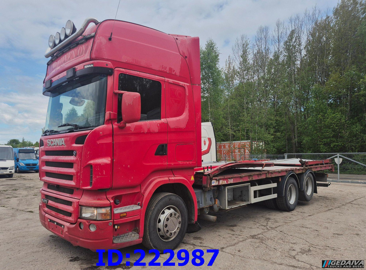 SCANIA R470 6x2 10tyre Manual - Грузовик бортовой/ Платформа: фото 1 SCANIA R470 6x2 10tyre Manual - Грузовик бортовой/ Платформа: фото 1