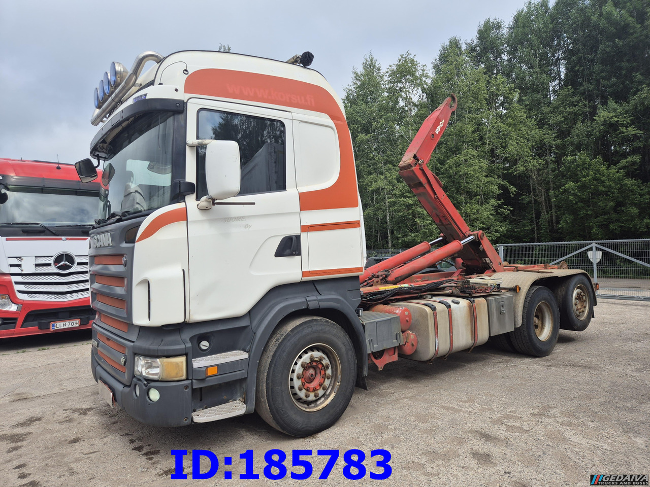SCANIA R500 6x2 Hook lift - Крюковой мультилифт: фото 1 SCANIA R500 6x2 Hook lift - Крюковой мультилифт: фото 1