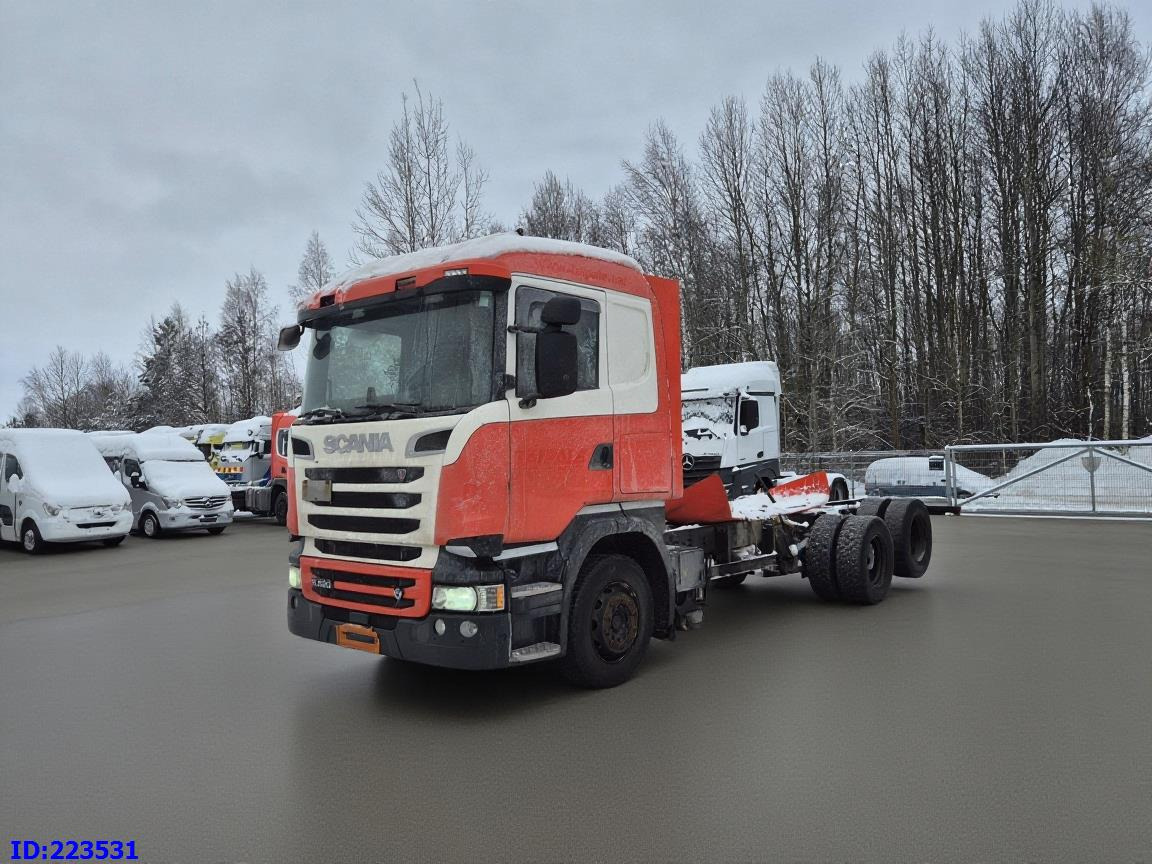 SCANIA R520 V8 6×2 10 tyre - Грузовик-шасси: фото 1 SCANIA R520 V8 6×2 10 tyre - Грузовик-шасси: фото 1
