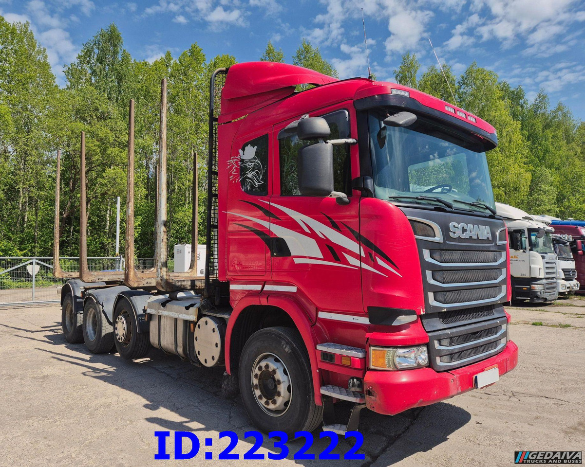 SCANIA R620 - 8x4 - Steering axle - Лесовоз: фото 4 SCANIA R620 - 8x4 - Steering axle - Лесовоз: фото 4