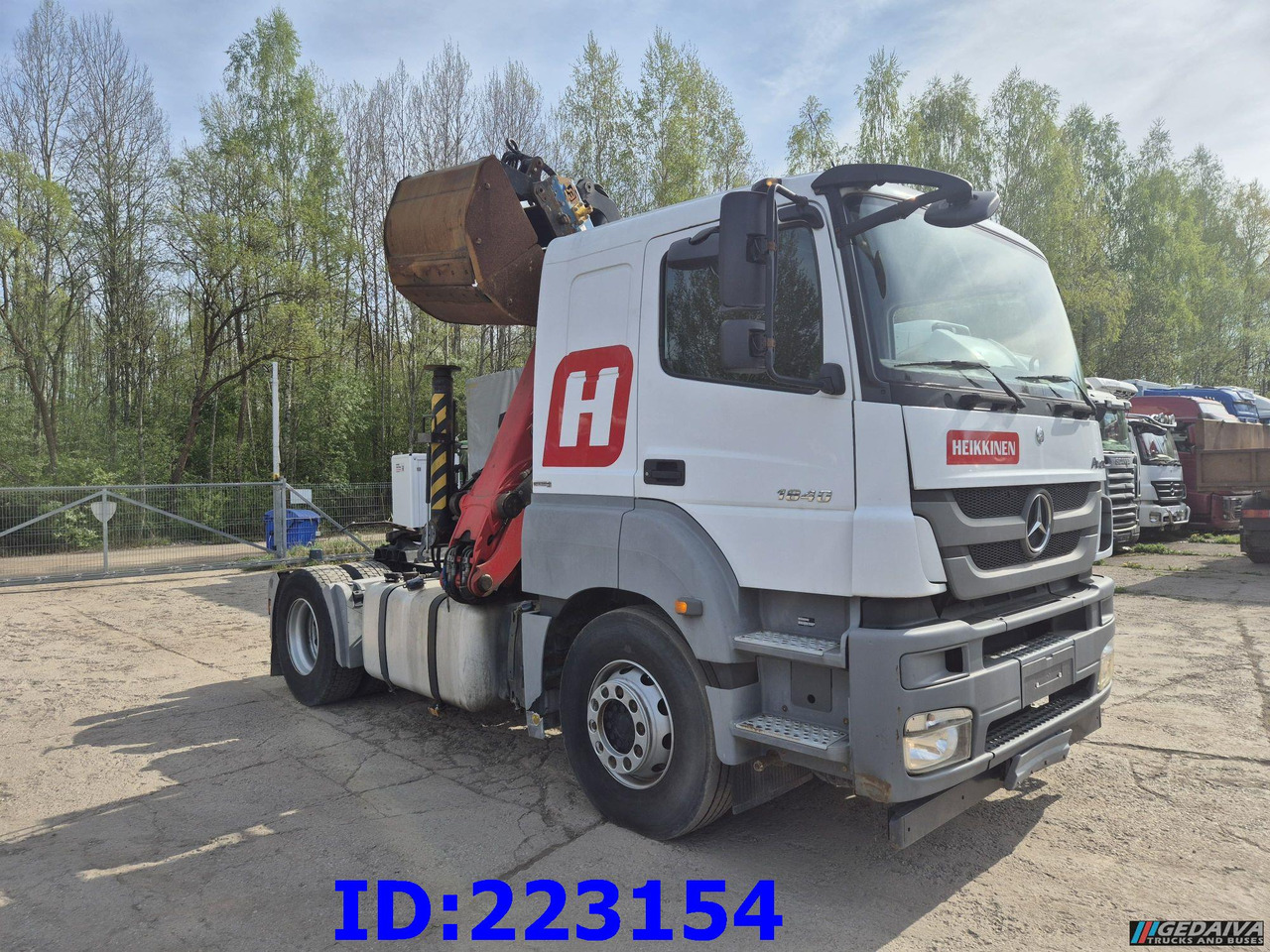 MERCEDES-BENZ Axor 1840 + Crane Epsilon Palfinger PZR601GA - Тягач: фото 4 MERCEDES-BENZ Axor 1840 + Crane Epsilon Palfinger PZR601GA - Тягач: фото 4
