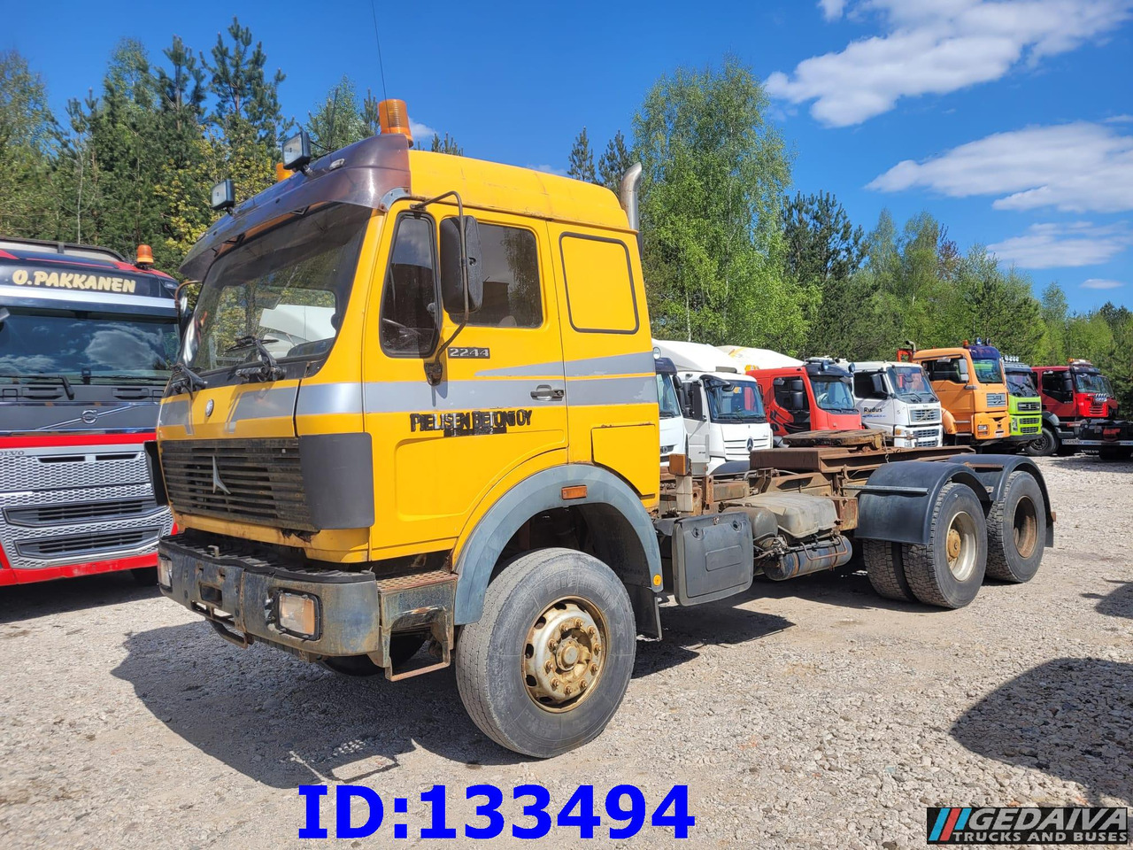 MERCEDES-BENZ SK 2544 6x2 - Manual - Full Steel - Тягач: фото 1 MERCEDES-BENZ SK 2544 6x2 - Manual - Full Steel - Тягач: фото 1