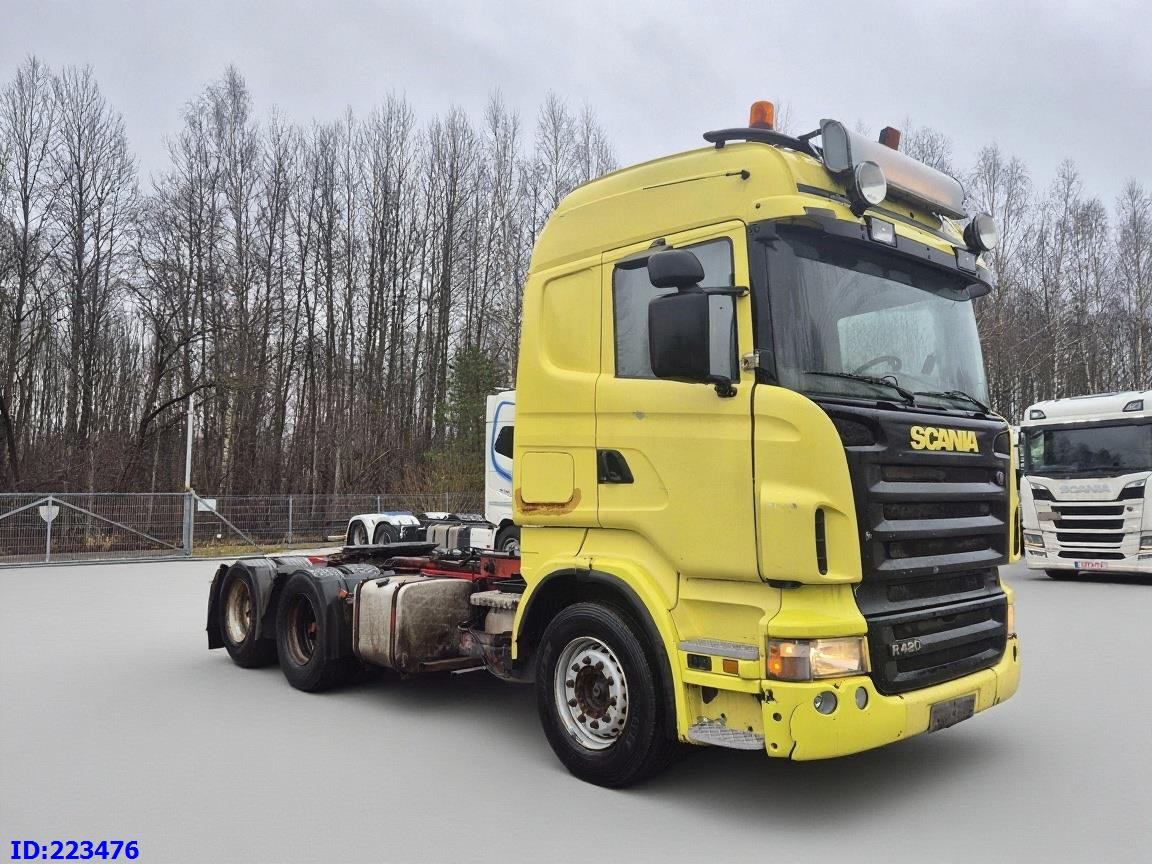 SCANIA R420 6x2 Manual 10 tires - Тягач: фото 1 SCANIA R420 6x2 Manual 10 tires - Тягач: фото 1