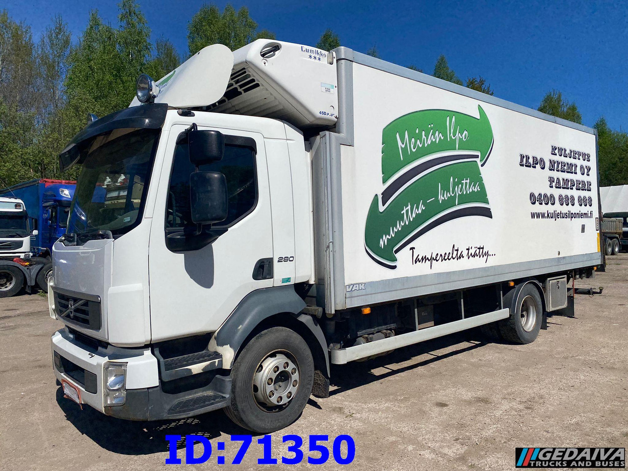 VOLVO FL 280 4x2 Refrigerator - Рефрижератор: фото 1 VOLVO FL 280 4x2 Refrigerator - Рефрижератор: фото 1