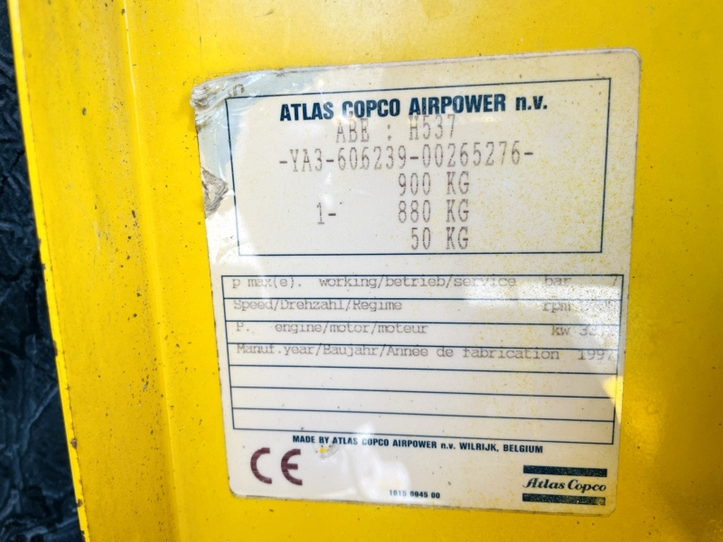 Atlas Copco XAS 66DDG (3953) - Воздушный компрессор: фото 3 Atlas Copco XAS 66DDG (3953) - Воздушный компрессор: фото 3