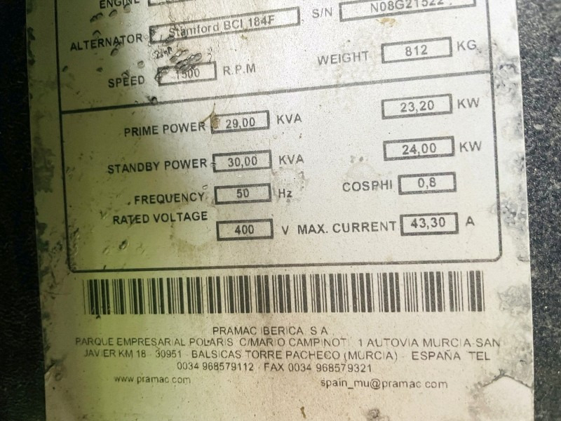 Pramac GSL30 (3871) - Электрогенератор: фото 4 Pramac GSL30 (3871) - Электрогенератор: фото 4