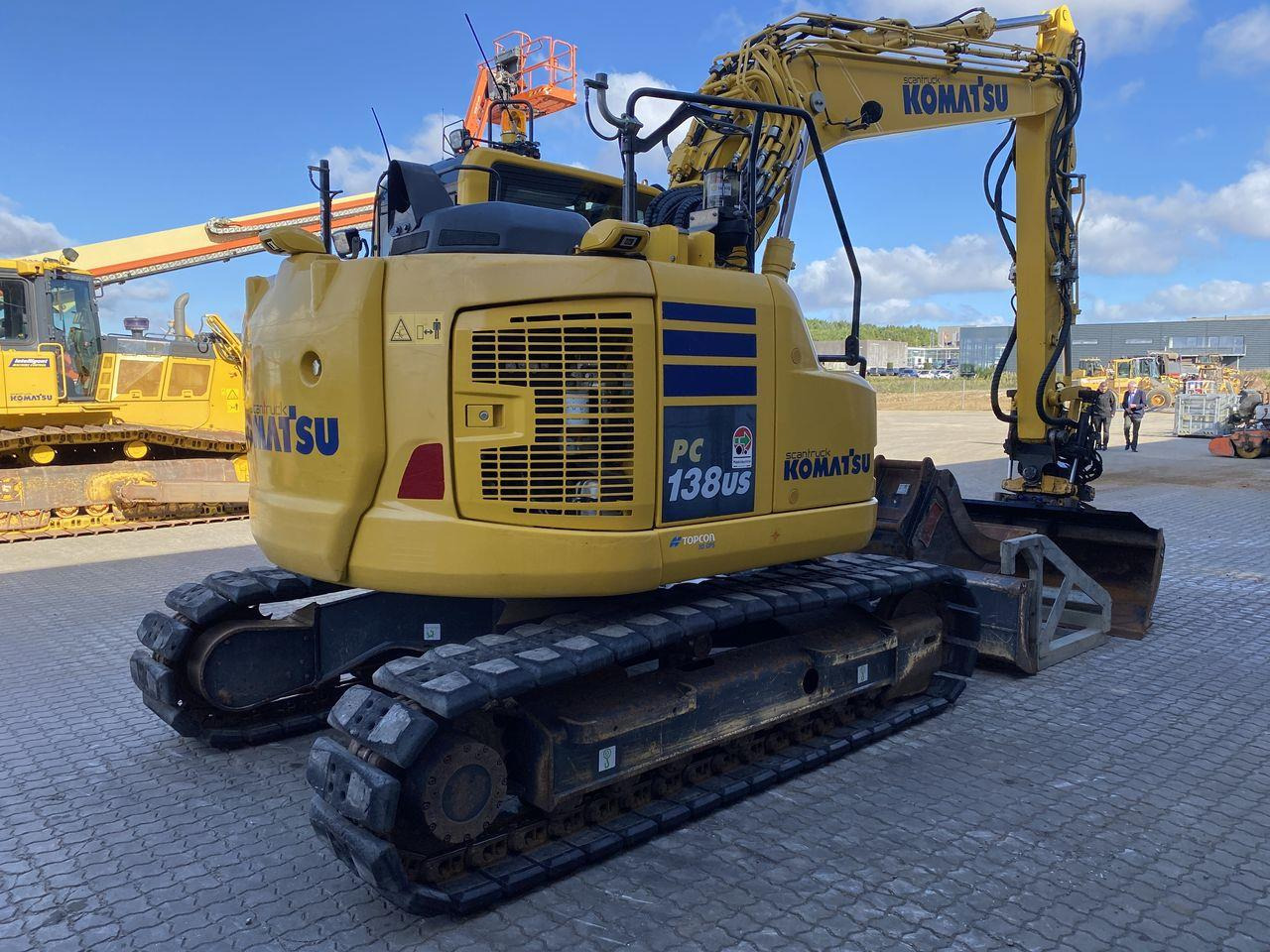 Komatsu PC138US-11 - Гусеничный экскаватор: фото 4 Komatsu PC138US-11 - Гусеничный экскаватор: фото 4