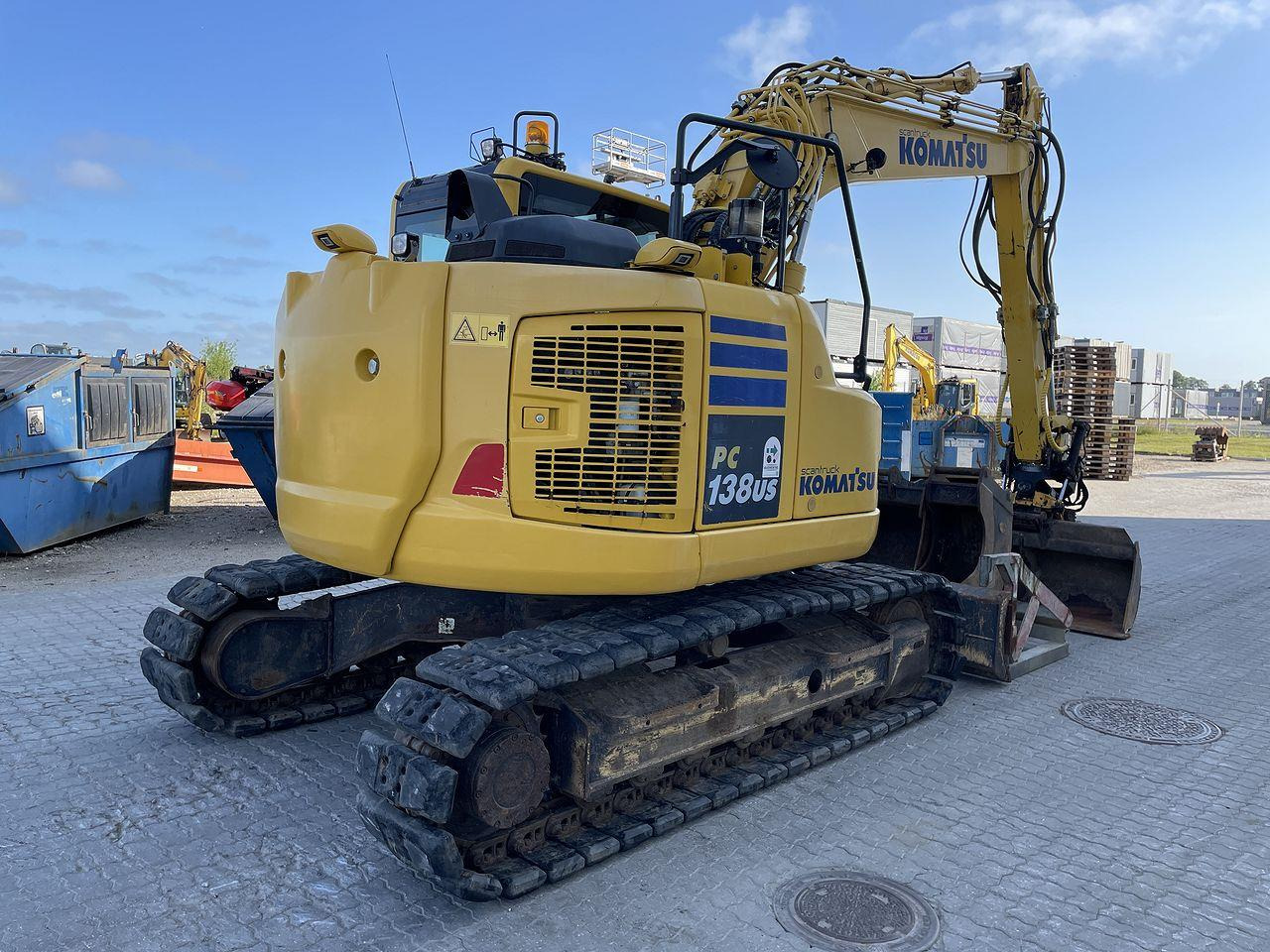 Komatsu PC138US-11 - Гусеничный экскаватор: фото 4 Komatsu PC138US-11 - Гусеничный экскаватор: фото 4