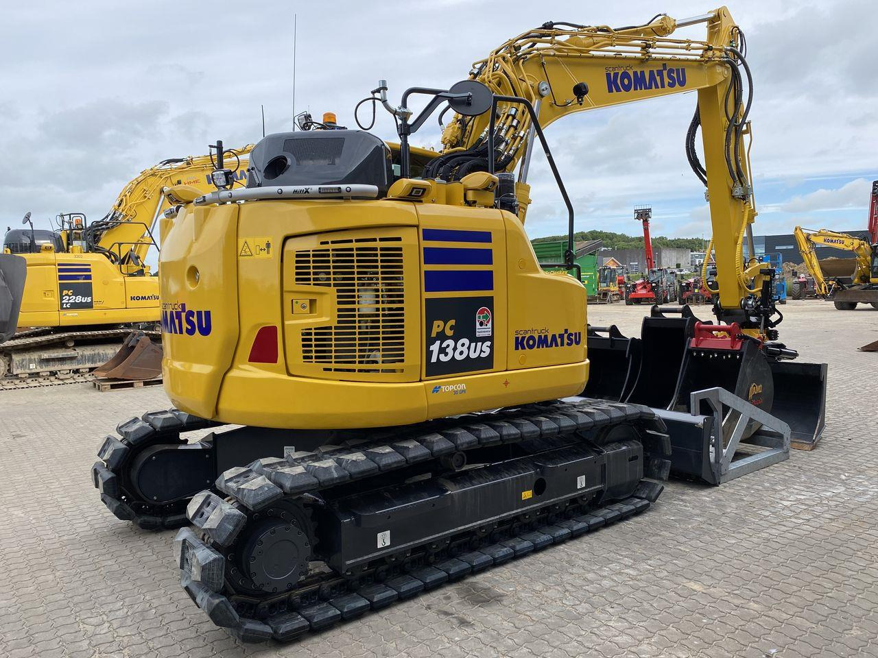 Komatsu PC138US-11EO - Гусеничный экскаватор: фото 4 Komatsu PC138US-11EO - Гусеничный экскаватор: фото 4