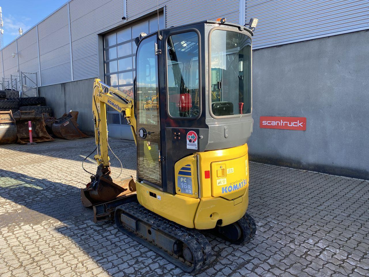 Komatsu PC16R-3HS - Мини-экскаватор: фото 2 Komatsu PC16R-3HS - Мини-экскаватор: фото 2