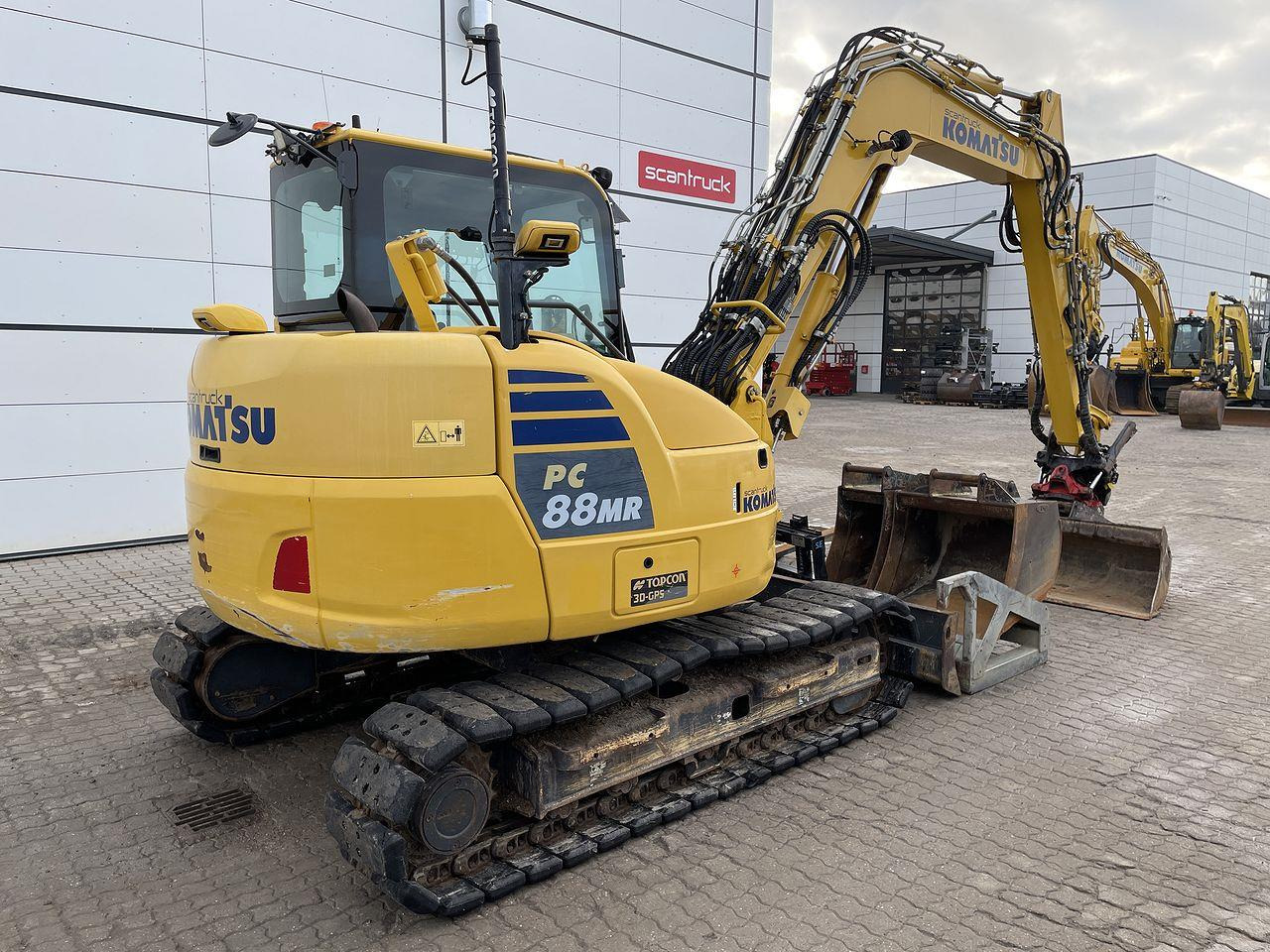 Komatsu PC88MR-10 - Мини-экскаватор: фото 4 Komatsu PC88MR-10 - Мини-экскаватор: фото 4