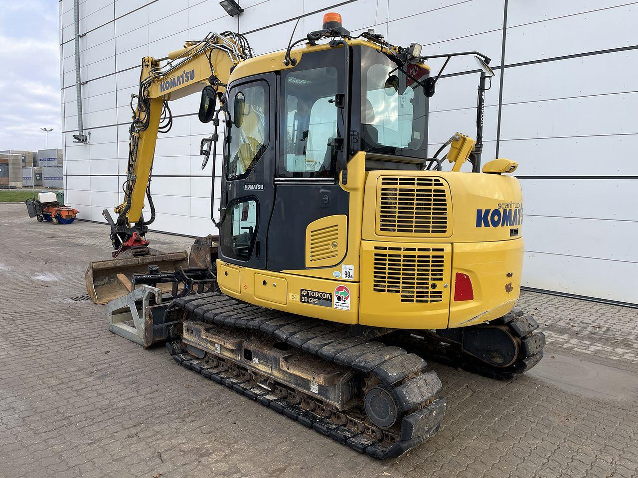 Komatsu PC88MR-10 - Мини-экскаватор: фото 2 Komatsu PC88MR-10 - Мини-экскаватор: фото 2