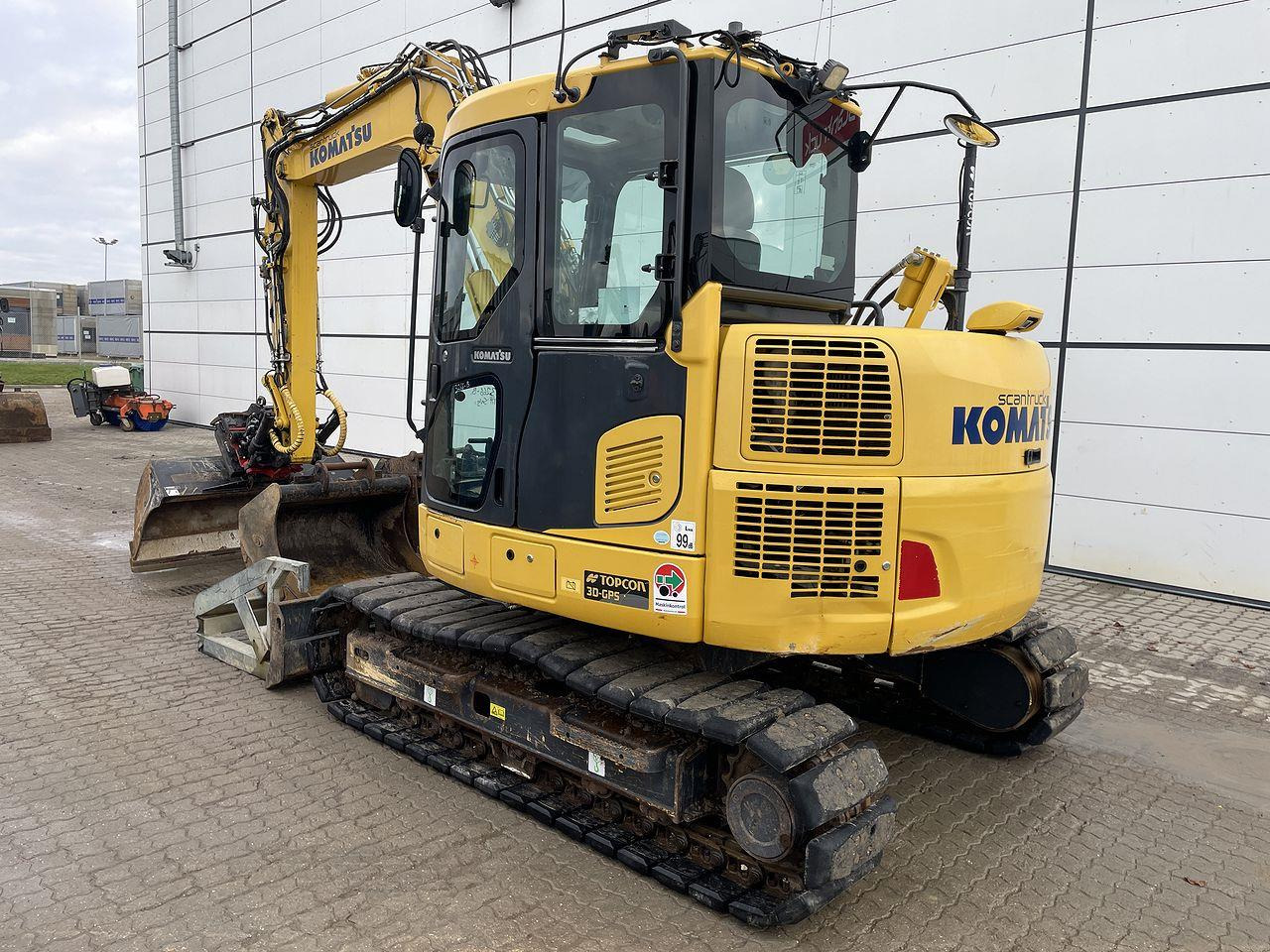Komatsu PC88MR-10 med Topcon - Мини-экскаватор: фото 2 Komatsu PC88MR-10 med Topcon - Мини-экскаватор: фото 2