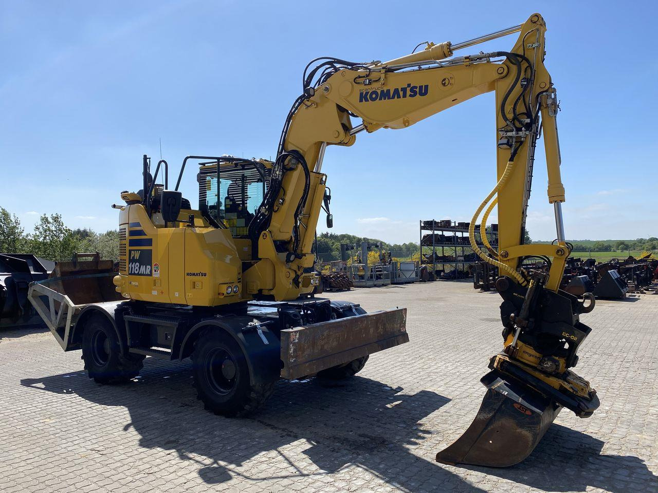 Komatsu PW118MR-11 - Колёсный экскаватор: фото 5 Komatsu PW118MR-11 - Колёсный экскаватор: фото 5