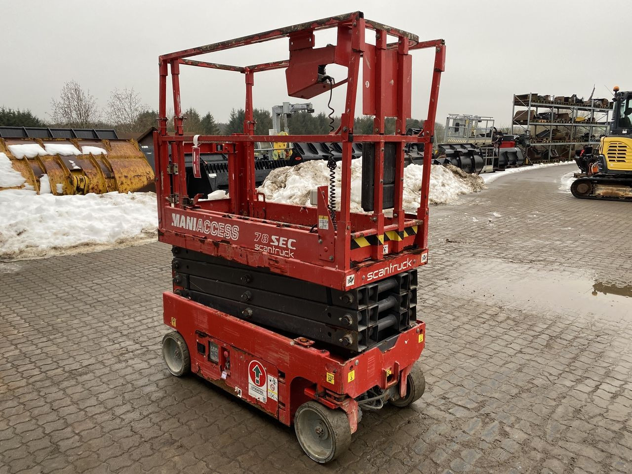 Manitou 78SEC - Ножничный подъемник: фото 5 Manitou 78SEC - Ножничный подъемник: фото 5