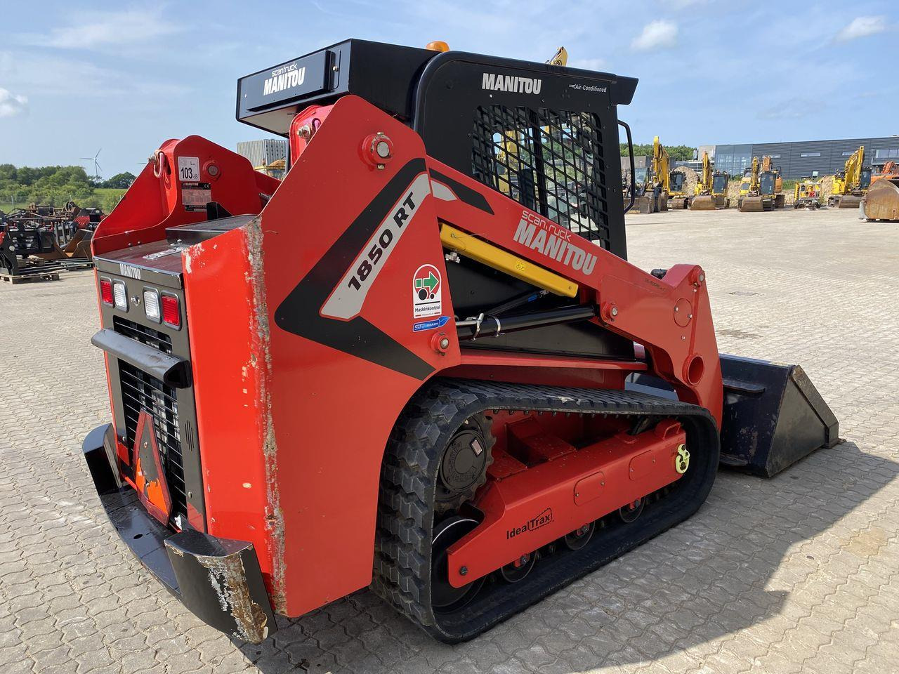 Manitou SL1850RT - Мини-погрузчик с бортовым поворотом: фото 4 Manitou SL1850RT - Мини-погрузчик с бортовым поворотом: фото 4