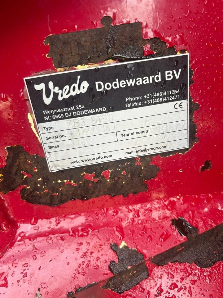 Vredo ZB3-8750 bemester - Навозоразбрасыватель: фото 5 Vredo ZB3-8750 bemester - Навозоразбрасыватель: фото 5