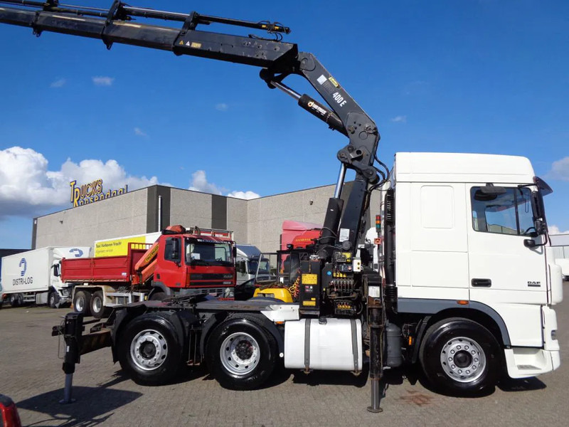 Автоманипулятор DAF XF 95.380 + Crane HIAB 400E + 6X2 + AIRCO: фото 9