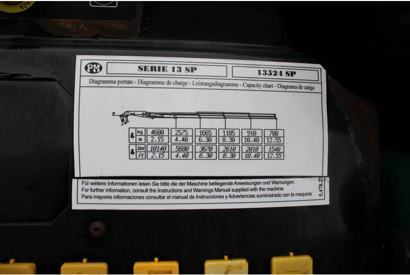 Автоманипулятор Iveco Stralis 400 + PM SERIE 13 4X HYDROLIC + EURO 6 + REMOTE: фото 20