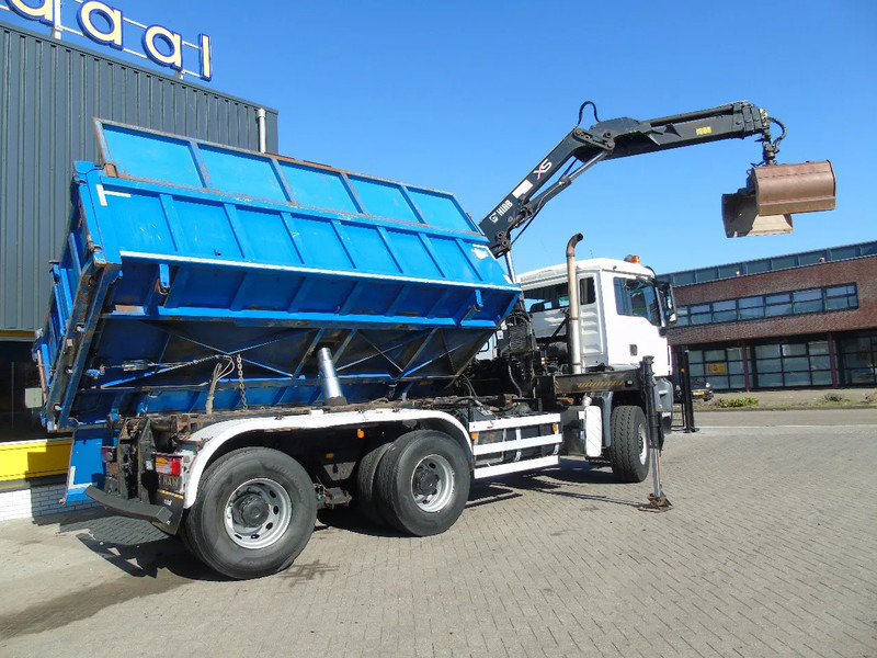 MAN TGS 26.400 + 6x6 + HIAB 166 E3 HIPRO + 3SIDE TIPPER - Автоманипулятор: фото 5 MAN TGS 26.400 + 6x6 + HIAB 166 E3 HIPRO + 3SIDE TIPPER - Автоманипулятор: фото 5