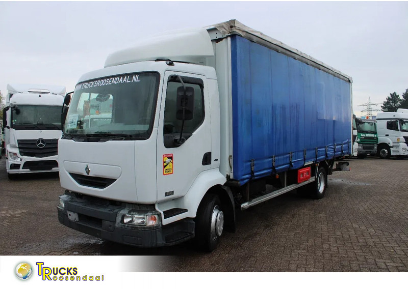 Renault Midlum 220 + MANUAL + LIFT + 12T - Тентованный грузовик: фото 1 Renault Midlum 220 + MANUAL + LIFT + 12T - Тентованный грузовик: фото 1
