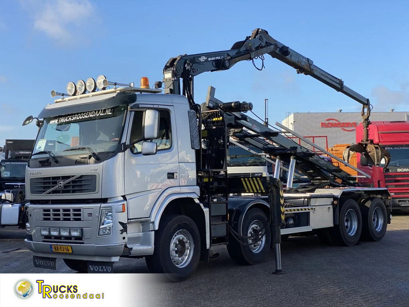 Volvo FM 370 + Euro 5 + Palfinger Z-Q170 Crane + 30ton NCH lift + Container system + hoogsta - Автоманипулятор: фото 1 Volvo FM 370 + Euro 5 + Palfinger Z-Q170 Crane + 30ton NCH lift + Container system + hoogsta - Автоманипулятор: фото 1