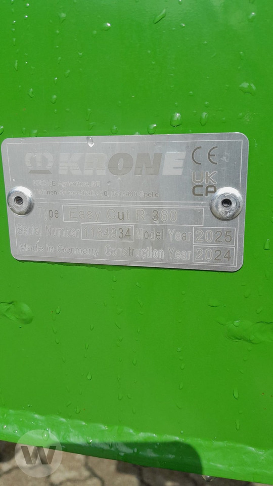 Krone Easy Cut R 360 - Косилка: фото 2 Krone Easy Cut R 360 - Косилка: фото 2