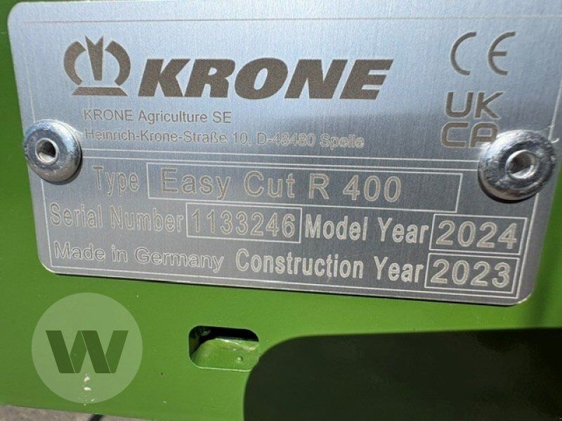 Krone EasyCut R 400 - Косилка: фото 2 Krone EasyCut R 400 - Косилка: фото 2