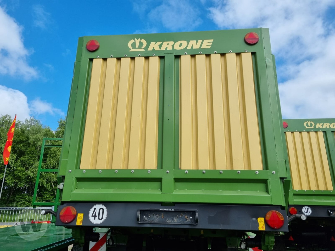 Krone ZX 430 GD - Самозагружающийся прицеп: фото 4 Krone ZX 430 GD - Самозагружающийся прицеп: фото 4