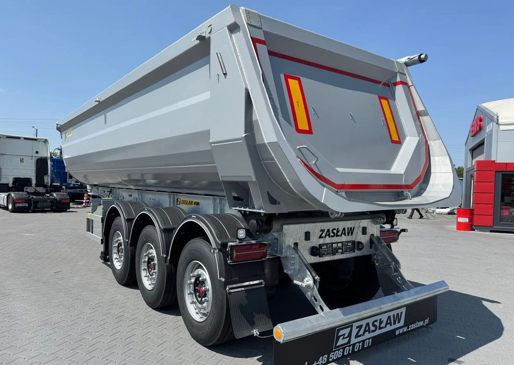 Zaslaw NOWY MODEL // HARDOX 500 // 30 m3 // Możliwość wynajmu - Самосвальный полуприцеп: фото 3 Zaslaw NOWY MODEL // HARDOX 500 // 30 m3 // Możliwość wynajmu - Самосвальный полуприцеп: фото 3