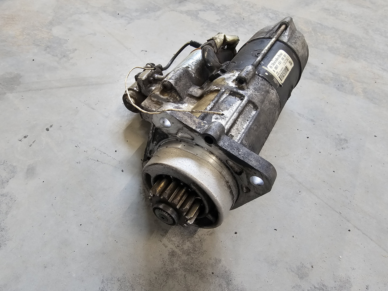 MERCEDES-BENZ ATEGO MP4 EURO 6 / ENGINE STARTER / OM936 / A0071511601 - Стартер: фото 4 MERCEDES-BENZ ATEGO MP4 EURO 6 / ENGINE STARTER / OM936 / A0071511601 - Стартер: фото 4