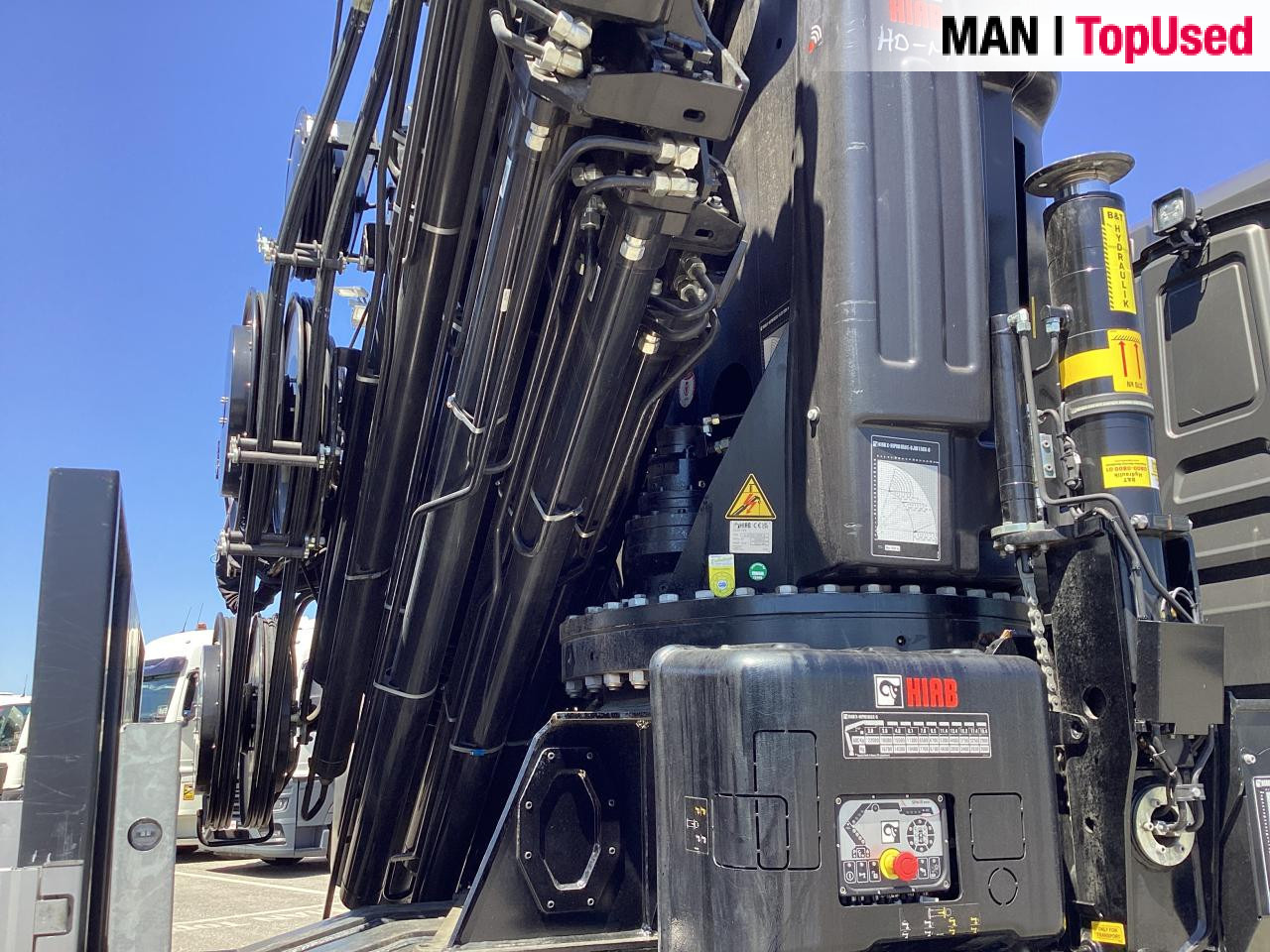 MAN TGS 35.510 8x4 BL CH HIAB X-HiPro 858 E 8 - Грузовик бортовой/ Платформа, Автоманипулятор: фото 5 MAN TGS 35.510 8x4 BL CH HIAB X-HiPro 858 E 8 - Грузовик бортовой/ Платформа, Автоманипулятор: фото 5