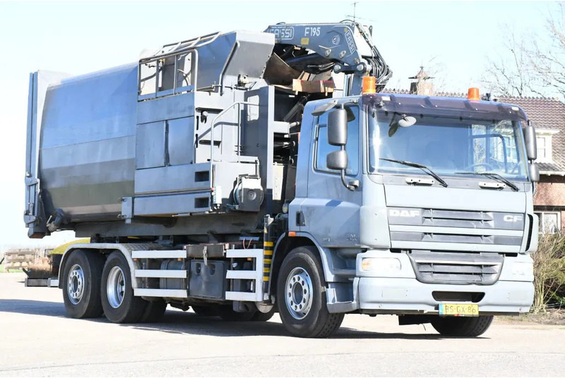 DAF CF75/310 FAN !!KRAAN/HAAK!!PERSCONTAINER!!HIGH PRESURRE CLEANING!!HOGEDRUK REINIGING!!HOCH DRUCK WASHEN SYSTEM!!REINIGING!GEJO B - Крюковой мультилифт, Автоманипулятор: фото 2 DAF CF75/310 FAN !!KRAAN/HAAK!!PERSCONTAINER!!HIGH PRESURRE CLEANING!!HOGEDRUK REINIGING!!HOCH DRUCK WASHEN SYSTEM!!REINIGING!GEJO B - Крюковой мультилифт, Автоманипулятор: фото 2