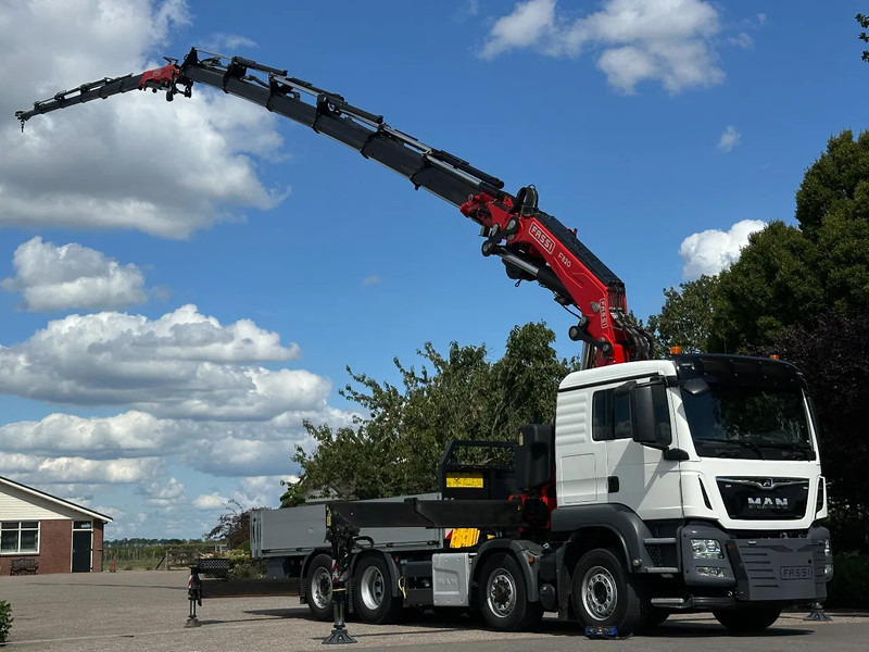 MAN TGS 35.510 8x2 (4) FASSI 82TM!!JIB/LIER/WINCH!!2021!!EURO6!!FULL OPTIONS!!SPECIAL!! - Автоманипулятор: фото 3 MAN TGS 35.510 8x2 (4) FASSI 82TM!!JIB/LIER/WINCH!!2021!!EURO6!!FULL OPTIONS!!SPECIAL!! - Автоманипулятор: фото 3