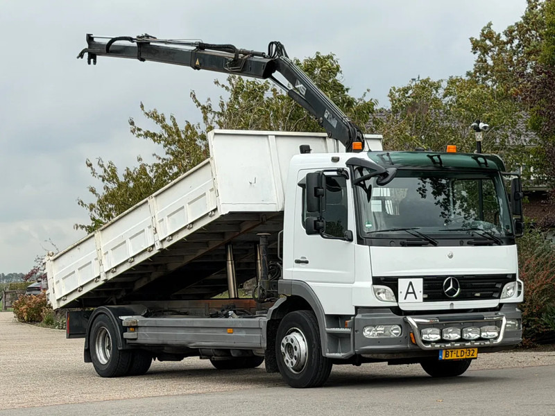 Mercedes-Benz Atego 1218 KRAAN/KIPPER!!MANUELL!! - Самосвал, Автоманипулятор: фото 1 Mercedes-Benz Atego 1218 KRAAN/KIPPER!!MANUELL!! - Самосвал, Автоманипулятор: фото 1