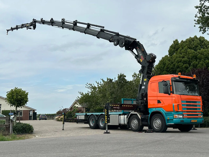 Scania R124-470 8X4!! HIAB70TM/FLY-JIB!!WINCH/LIER!!TOP!! - Автоманипулятор: фото 3 Scania R124-470 8X4!! HIAB70TM/FLY-JIB!!WINCH/LIER!!TOP!! - Автоманипулятор: фото 3