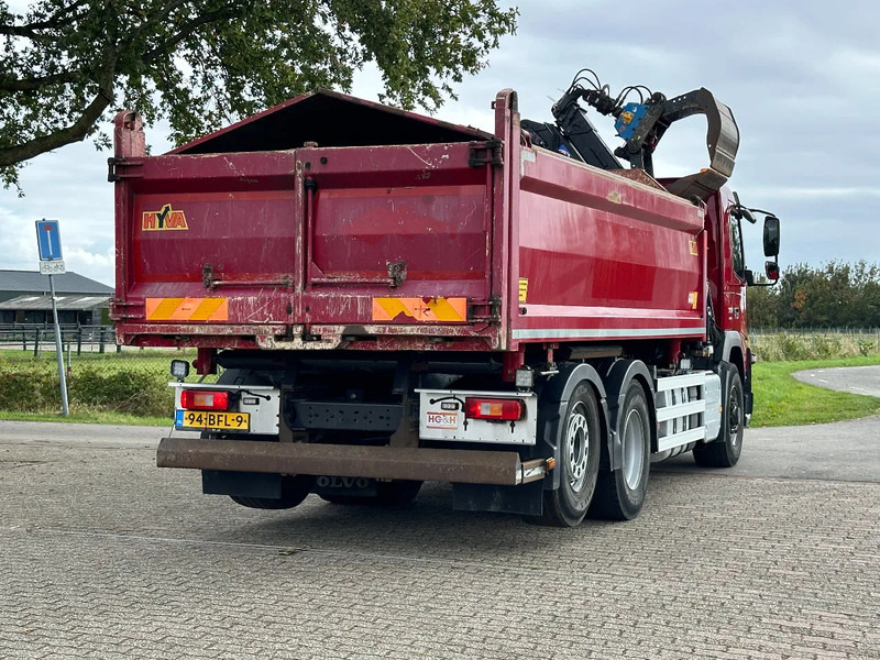 Самосвал, Автоманипулятор Volvo FMX 330 EURO6!!6X4!!VOORAS AANGEDREVEN!!Z-Kraan/KIPPER!!: фото 13