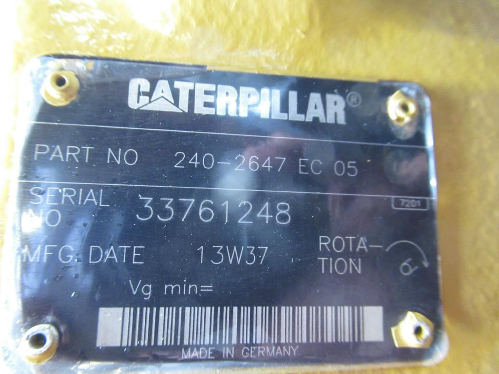 Caterpillar 2402647 - Гидравлический насос для Строительной техники: фото 5 Caterpillar 2402647 - Гидравлический насос для Строительной техники: фото 5