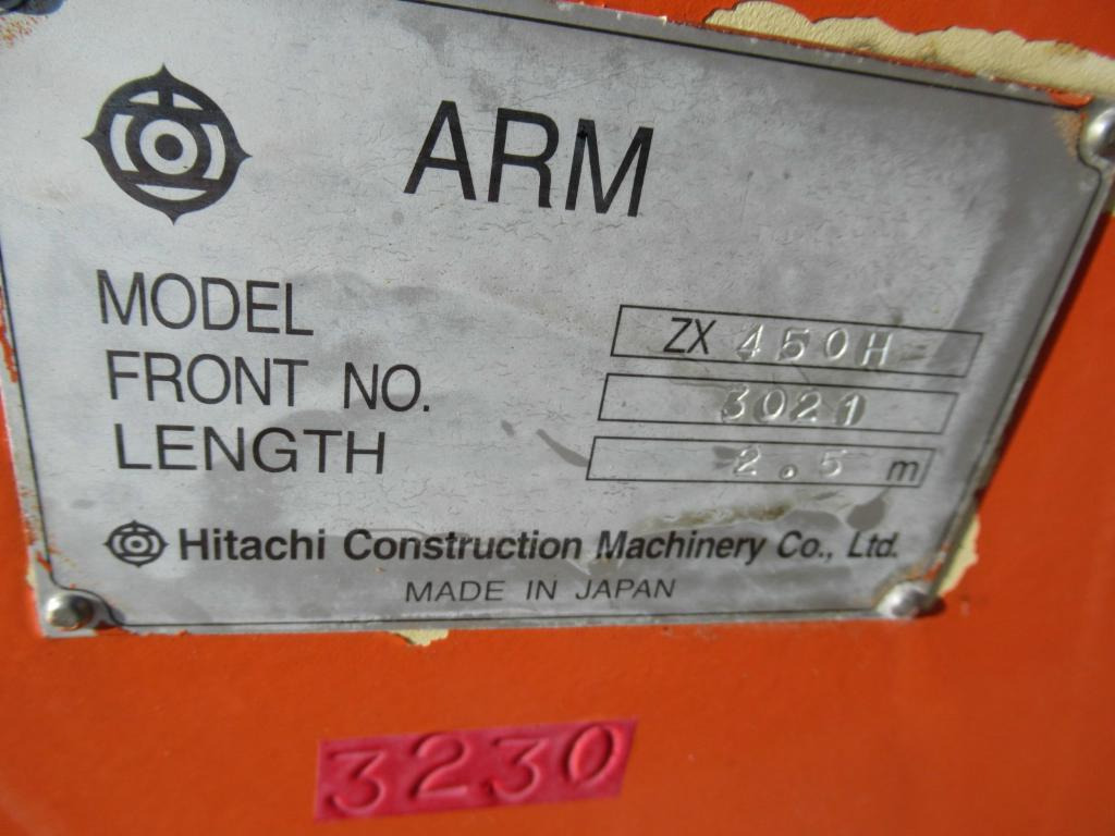 Hitachi 7046975 2.5m - 5009644 - Стрела для Строительной техники: фото 1 Hitachi 7046975 2.5m - 5009644 - Стрела для Строительной техники: фото 1