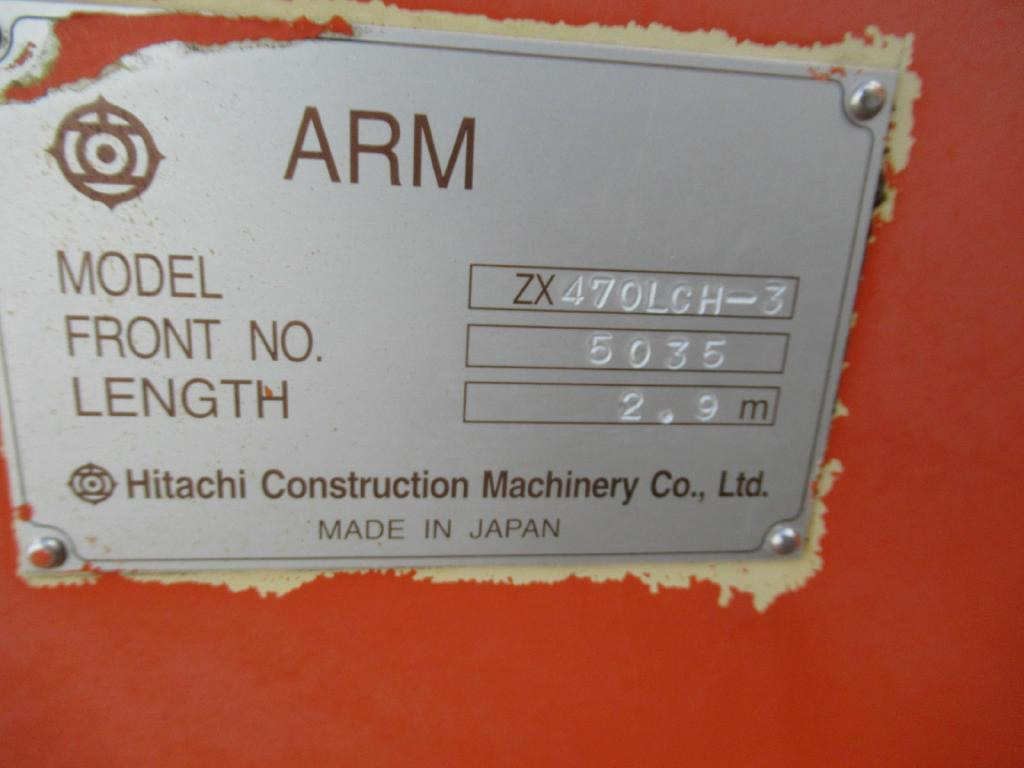 Hitachi 7051642 2.9m - 5010969 - Стрела для Строительной техники: фото 1 Hitachi 7051642 2.9m - 5010969 - Стрела для Строительной техники: фото 1