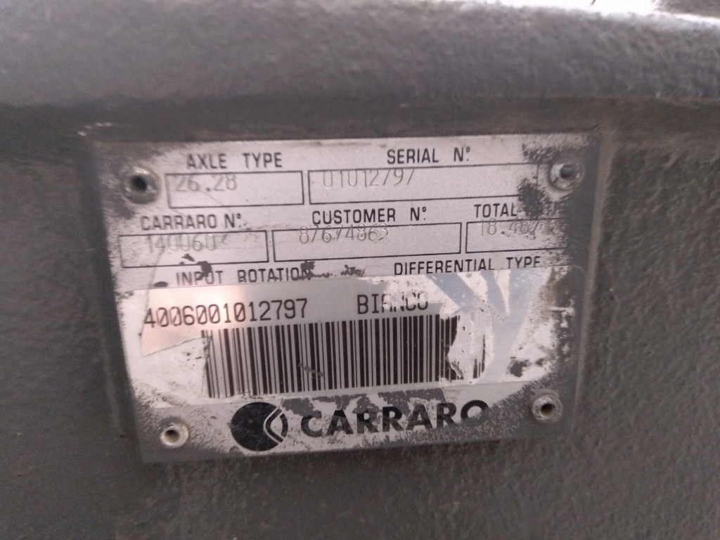 New Holland 87674863 - 85821298 - Передняя ось для Строительной техники: фото 4 New Holland 87674863 - 85821298 - Передняя ось для Строительной техники: фото 4