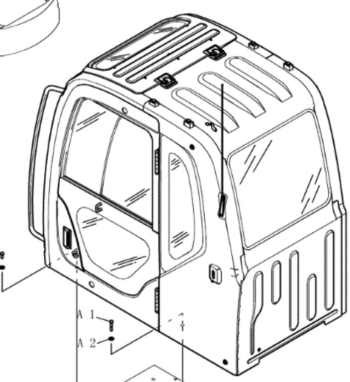 New Holland YN02C00134P1 - YN02C00131F1 - Кабина для Сельскохозяйственной техники: фото 1 New Holland YN02C00134P1 - YN02C00131F1 - Кабина для Сельскохозяйственной техники: фото 1